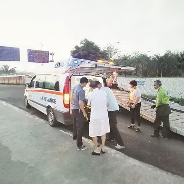 西宁湟源县寺寨乡卫生院预约私人救护车租赁到四川遂宁出租救护车一般多少钱