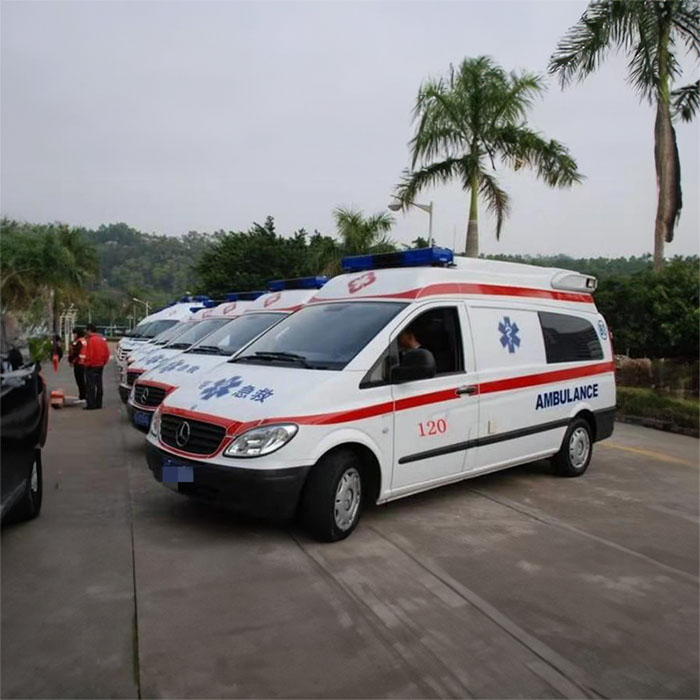 西宁大通县景阳镇什家村卫生室救护车出租到黑龙江佳木斯跨省120救护车出租多少钱