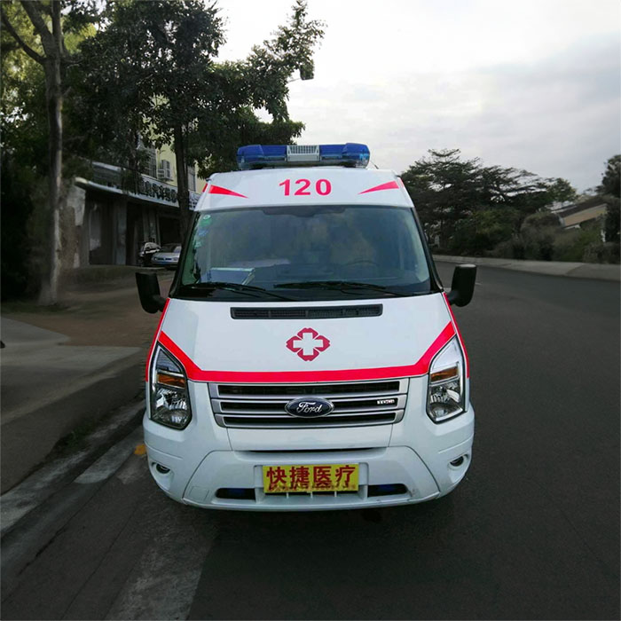 青海省康复医院私人救护车出租到江苏连云港救护车出租租赁电话是多少