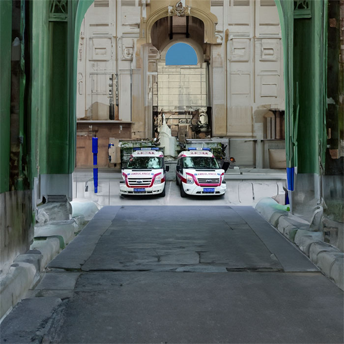 青大附院预约私人救护车租赁到四川德阳私人救护车出租多少钱