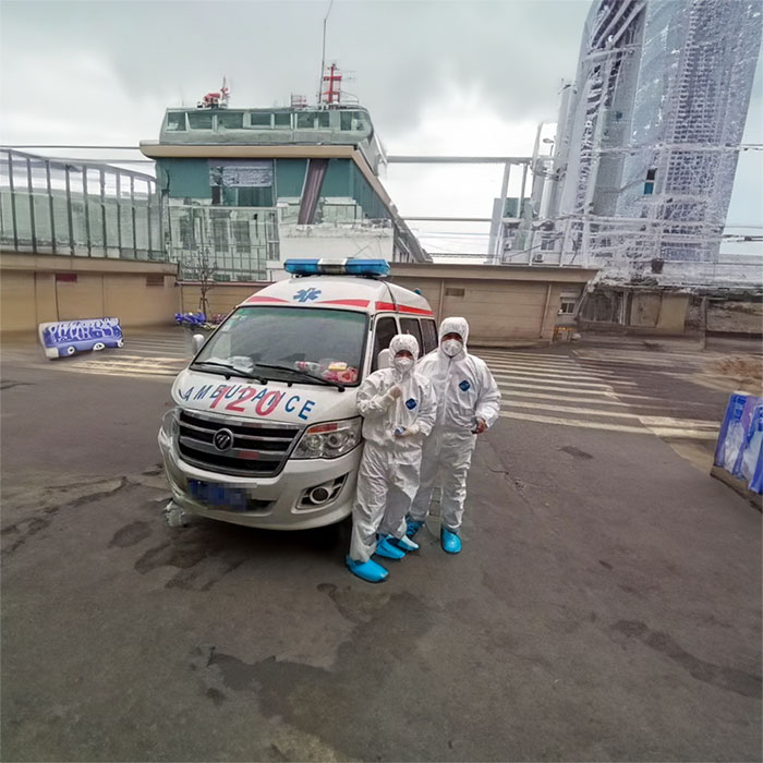 西宁市湟中区人民医院预约私人救护车转运到安徽池州哪里有长短途救护车出租