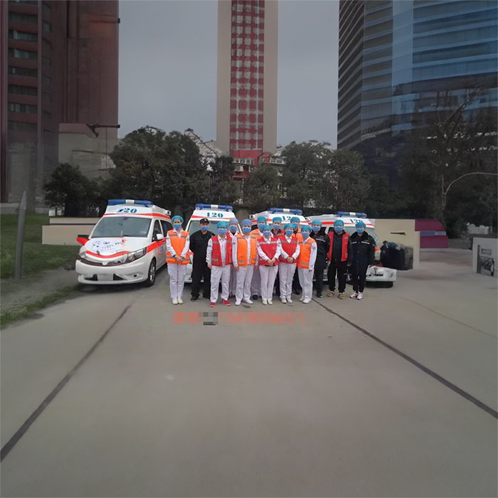 青海省精神卫生防治院租赁私人救护车到河南信阳救护车长途出租多少钱一公里