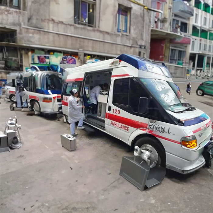 青大附院租救护车护送到福建龙岩救护车出租长途得多少钱