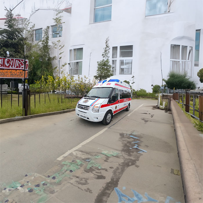 青海省第五人民医院租赁私人救护车到新疆双河哪里出租救护车